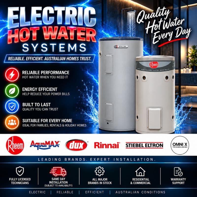 Electric Hot Water Systems on Payment Plans