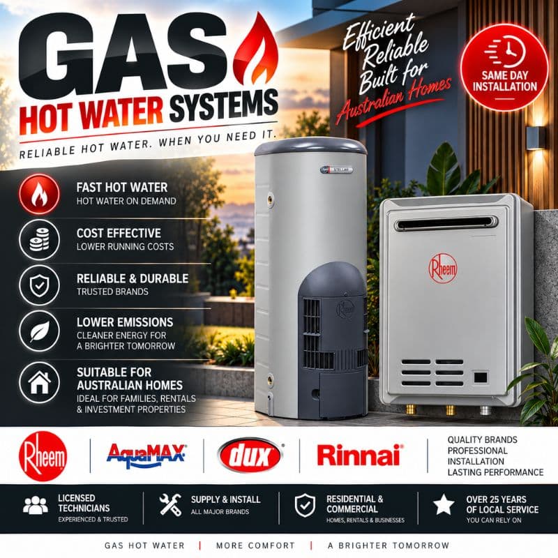 Gas Hot Water Systems on Payment Plans